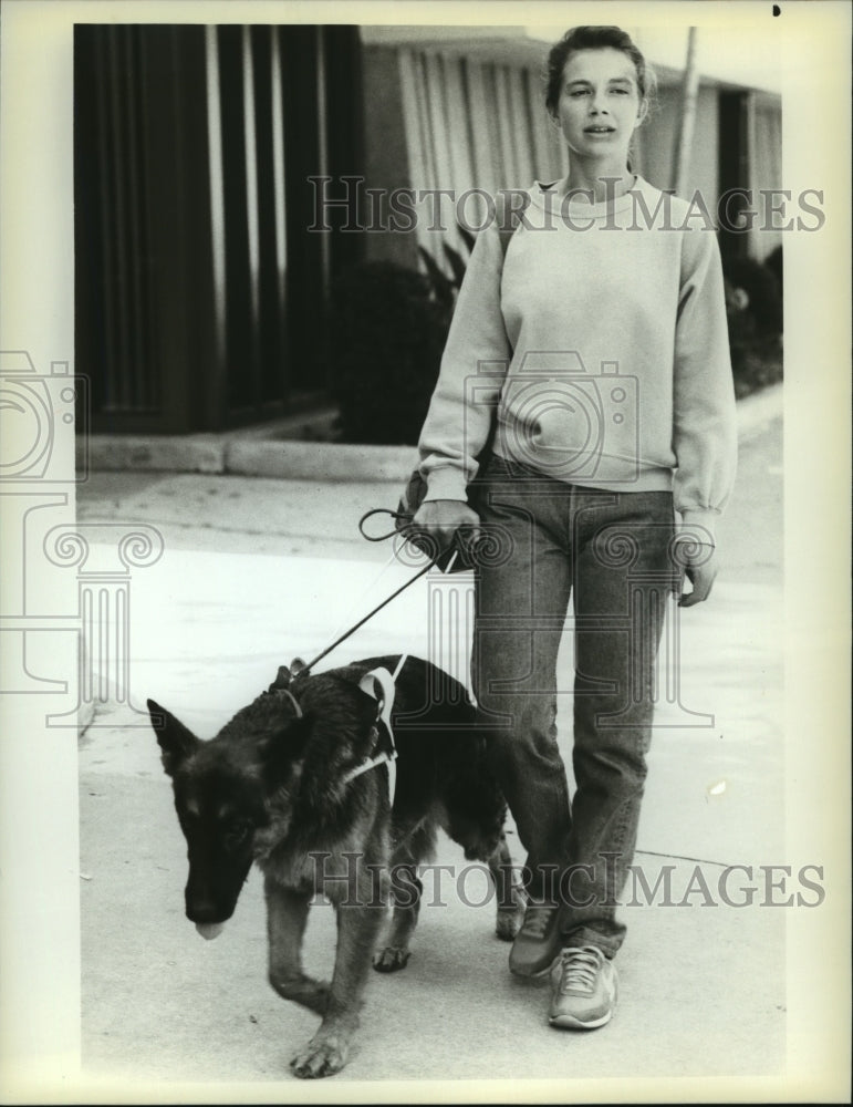 1986 Actress Justine Bateman in &quot;Coming of Age&quot; NBC TV Movie - Historic Images