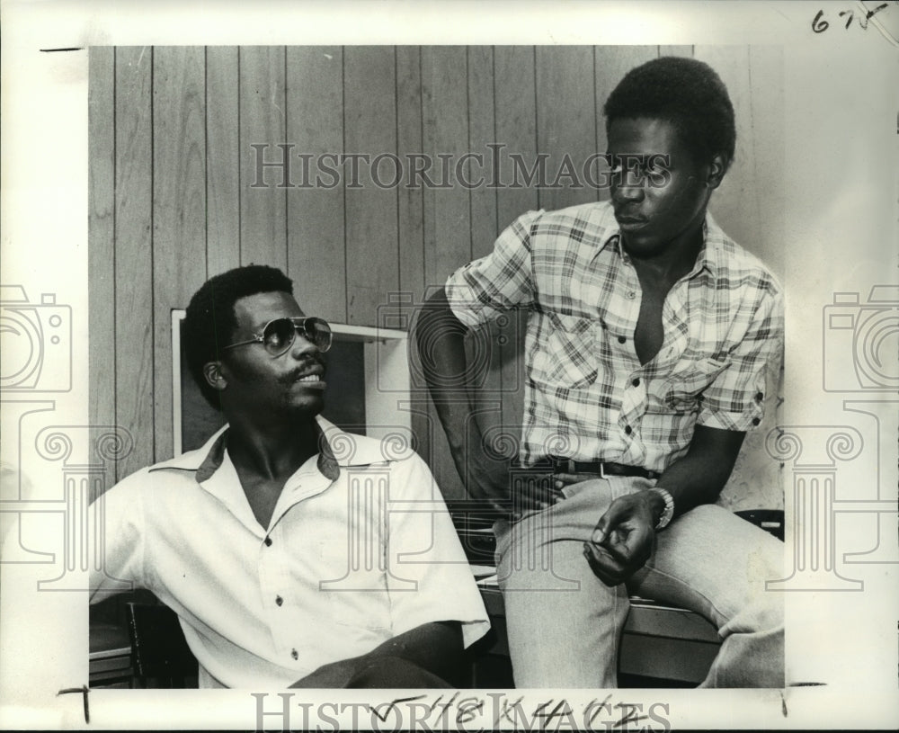 1978 Monroe and Anthony Bean, founders of Ethiopian Theater.-Historic Images