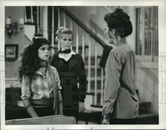 1979 Press Photo Dixie Carter, Olivia Barash on "Out of the Blue" ABC TV Series - Historic Images
