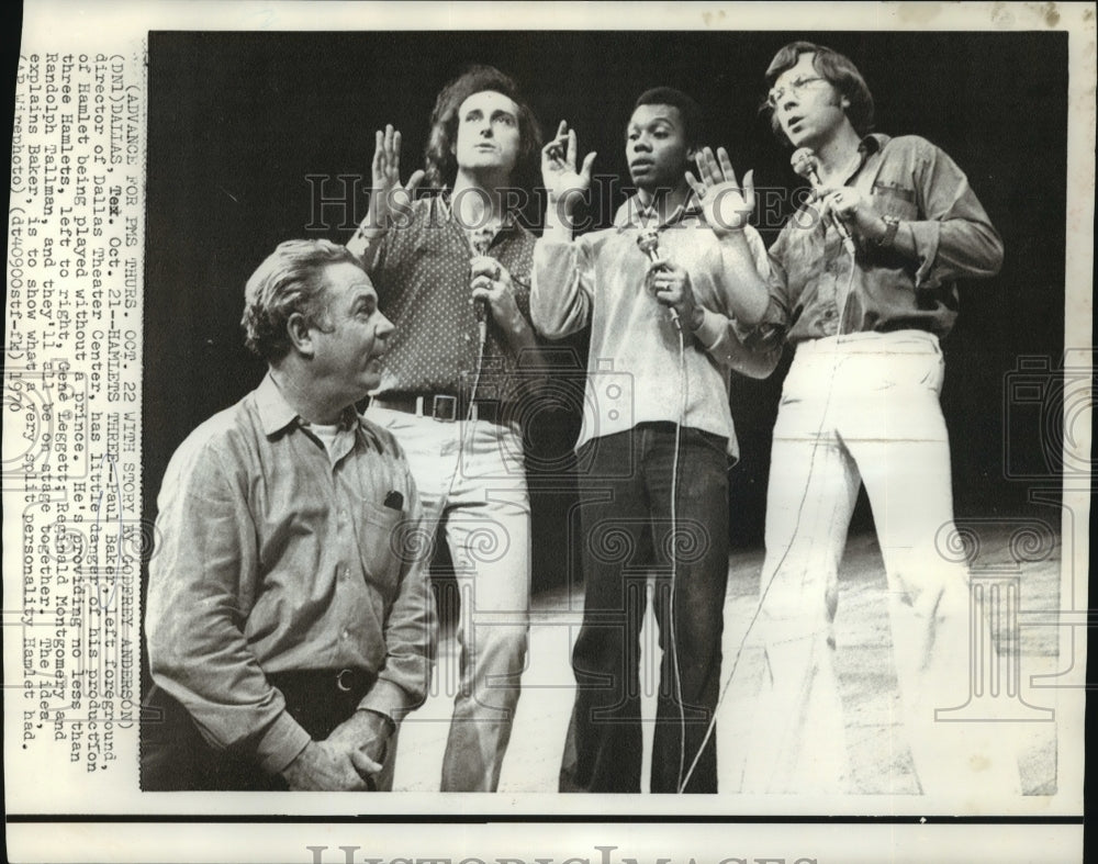 1970 Three Hamlets of Dallas Theater Center, Director Paul Baker - Historic Images