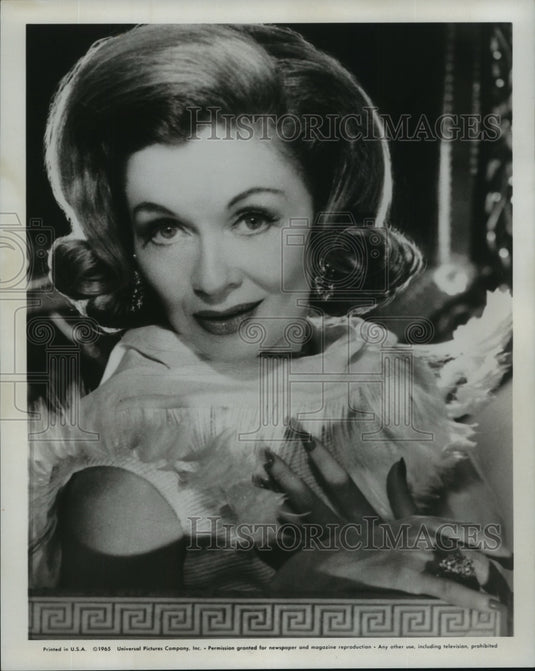 1965 Press Photo Constance Bennett, actress. - nop06181-Historic Images