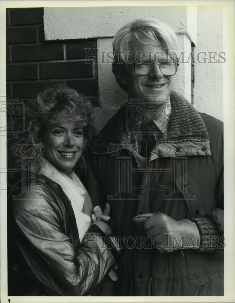 1987 Ed Begley Jr., Jennifer Savidge for "St. Elsewhere" NBC TV - Historic Images