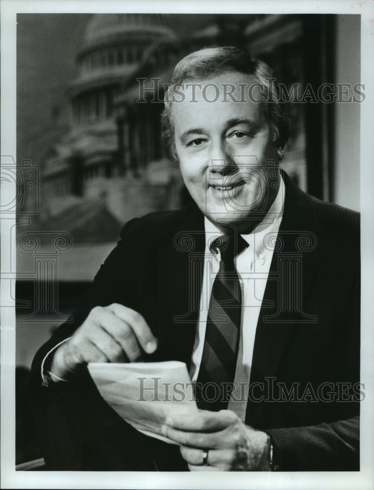 1982 Steve Bell, Anchor for ABC TV Early Morning News Program - Historic Images