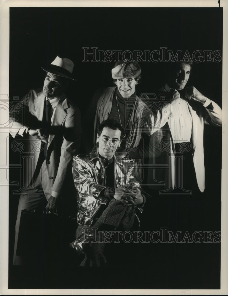 1989 Dean Stockwell, Scott Bakula on "Quantum Leap" NBC TV Series - Historic Images