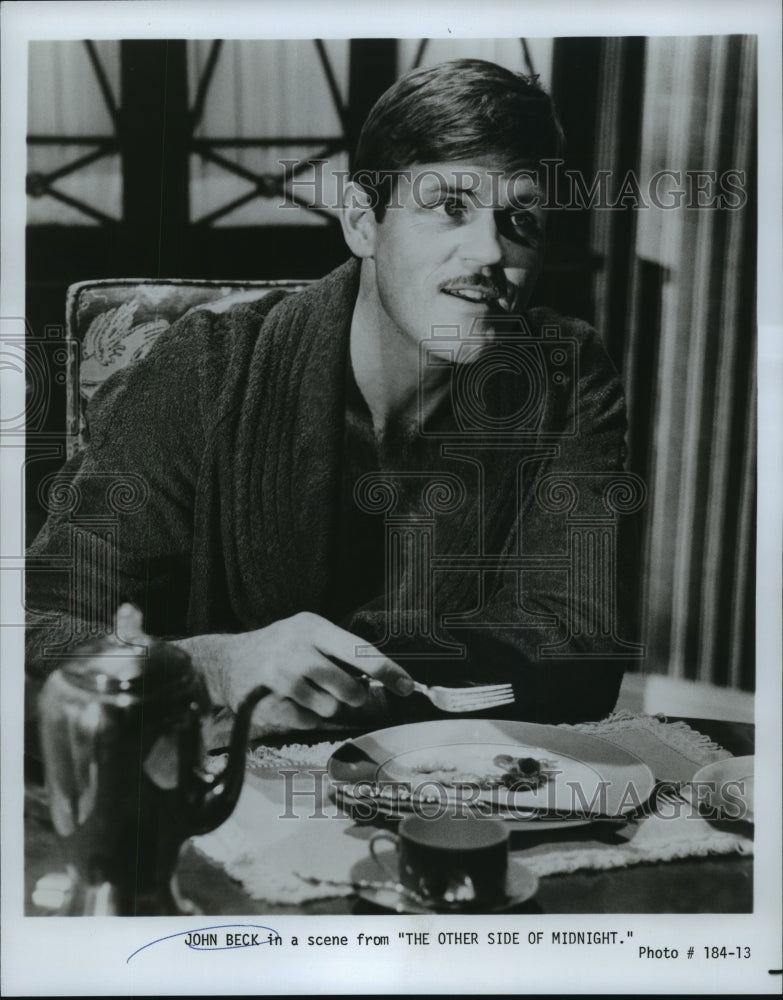 1978 Press Photo Actor John Beck in Scene from &quot;The Other Side of Midnight&quot; - Historic Images