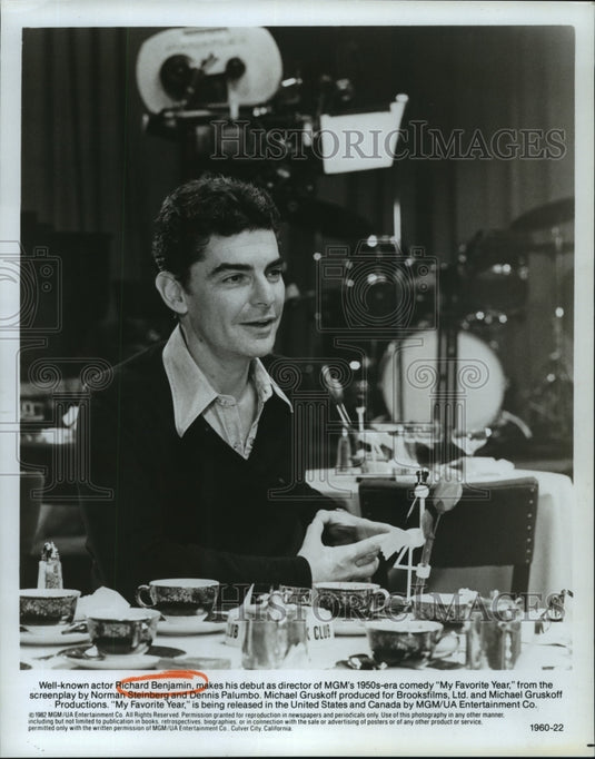 1982 Richard Benjamin, Director "My Favorite Year" Movie - Historic Images