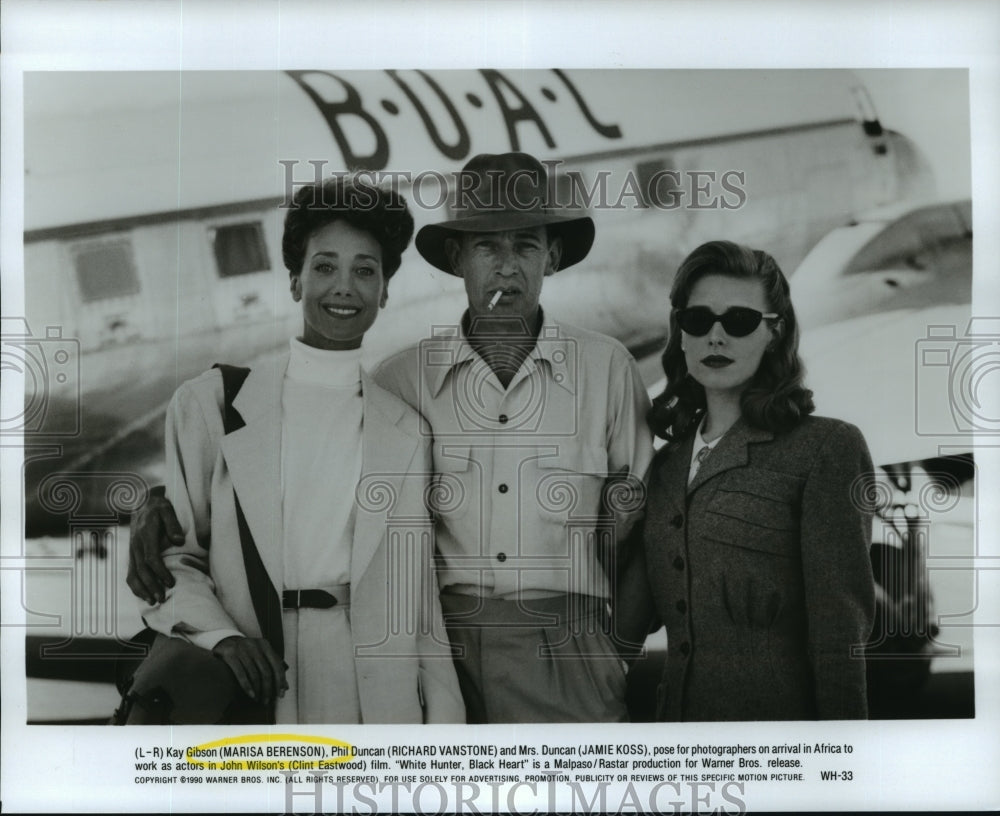 1991 Marisa Berenson, Richard Vanstone and Jamie Koss, Africa - Historic Images