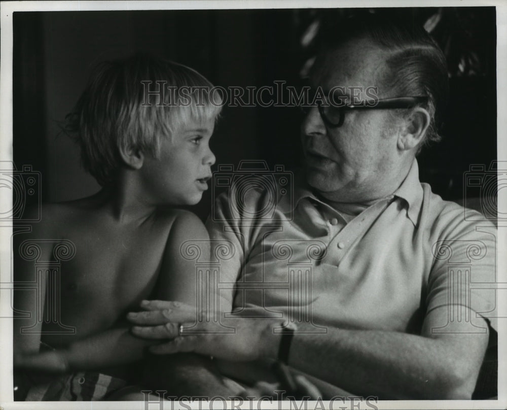 1968 Press Photo Milton Berle &amp; Son Billy - nop07006- Historic Images