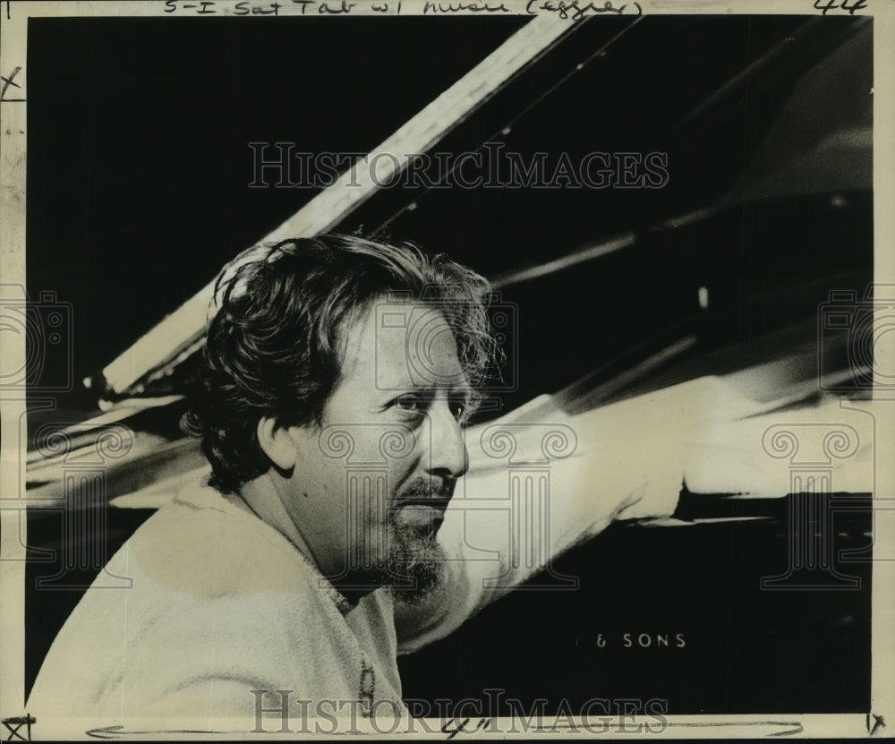 1976 Lazar Berman, Soviet Pianist for Community Concert Association - Historic Images