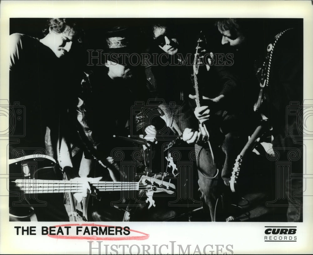 1990 The Beat Farmers, country rock band. - Historic Images