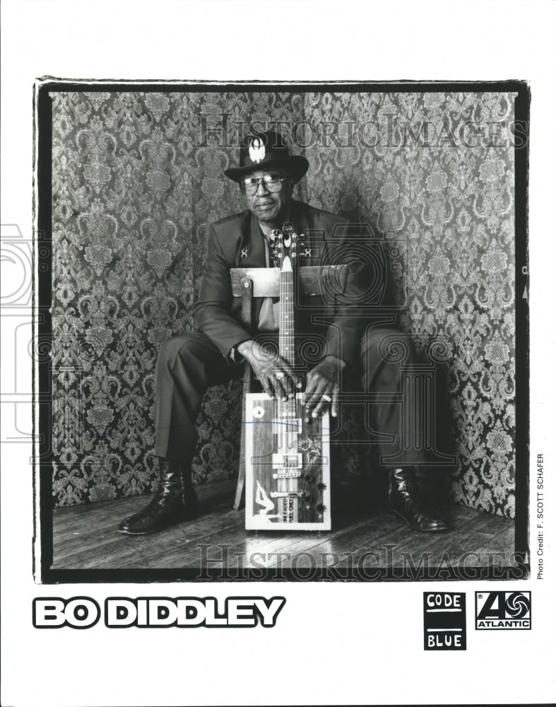 Press Photo Bo Diddley - Historic Images