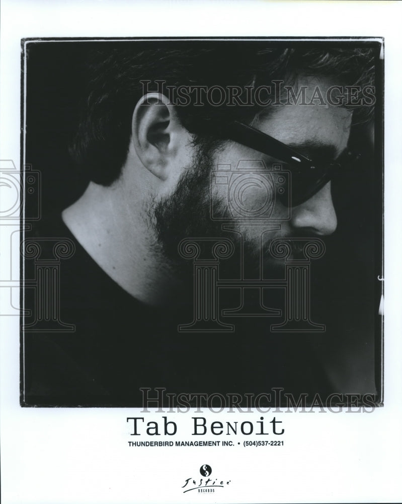 Tab Benoit, recording artists for Justice Records - Historic Images