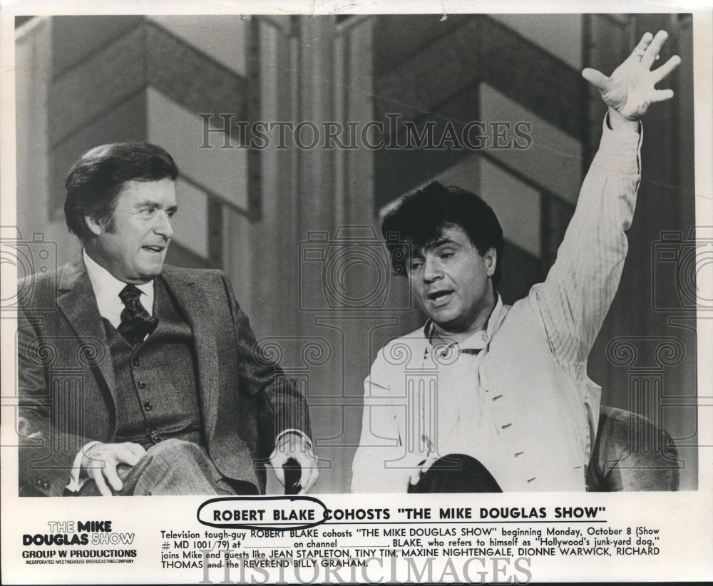 1979 Robert Blake of &quot;Baretta&quot; Co-Hosting on &quot;The Mike Douglas Show&quot; - Historic Images