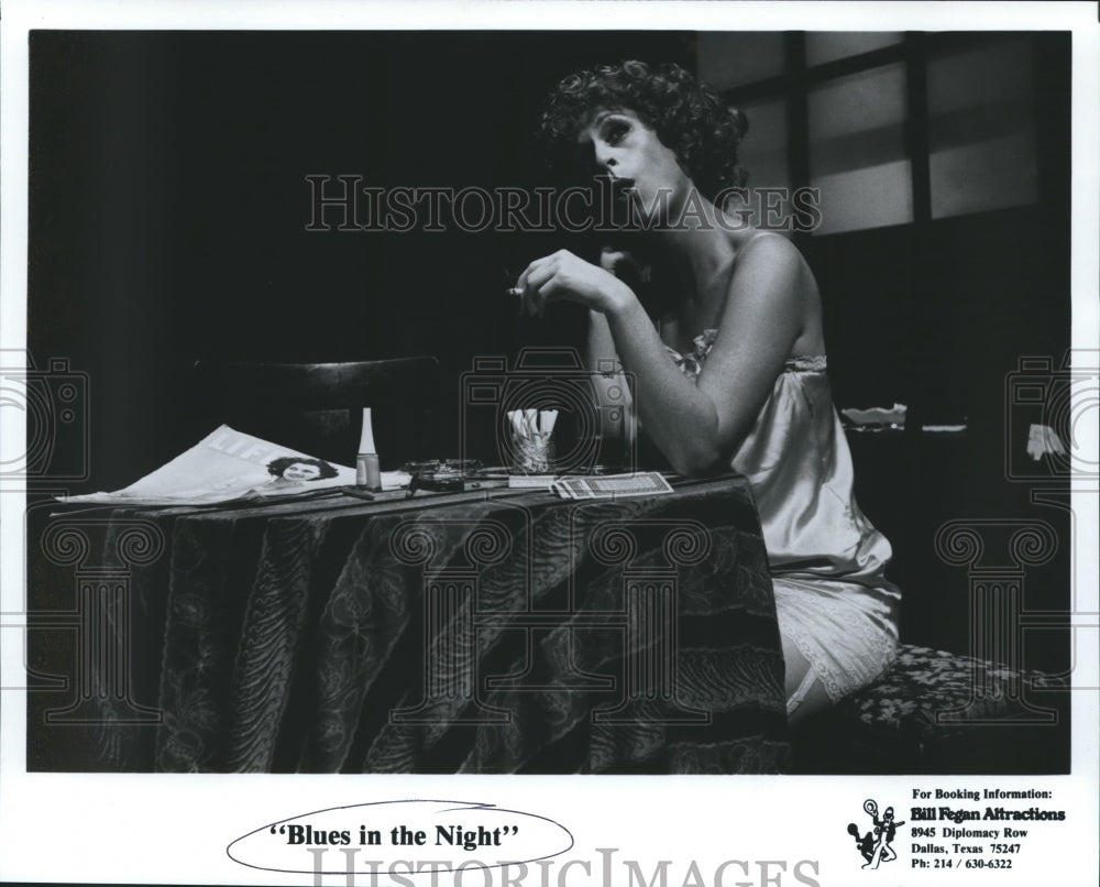 1984 Neva Small, &quot;The Girl With a Date,&quot; of &quot;Blues in the Night.&quot; - Historic Images