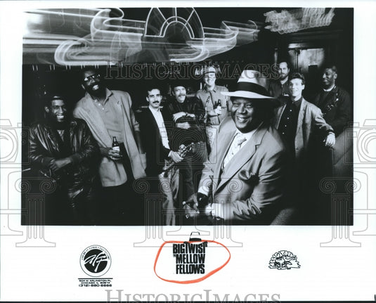 1987 American Blues band "Big Twist Mellow Fellows." - Historic Images