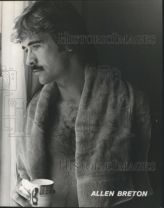 1984 Press Photo Allen Breton, New Orleans Actor - Historic Images