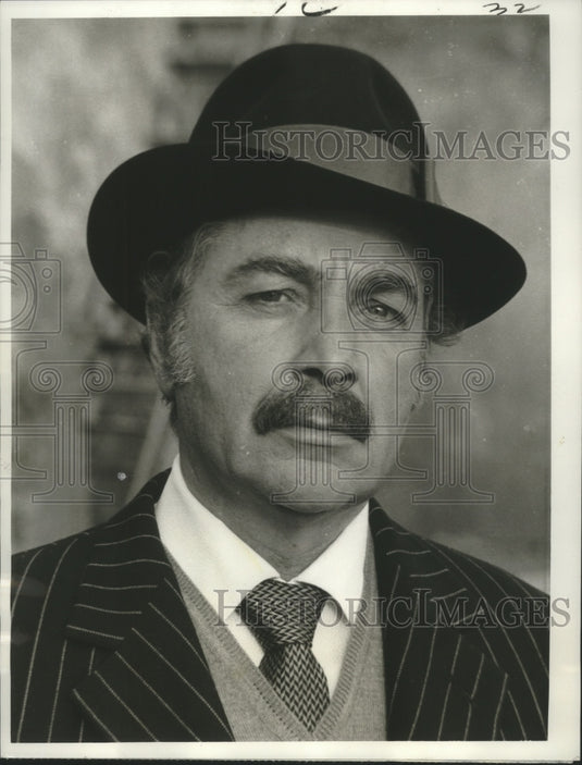 1973 Press Photo Rosanno Brazzi, "Madigan" - nop09422-Historic Images