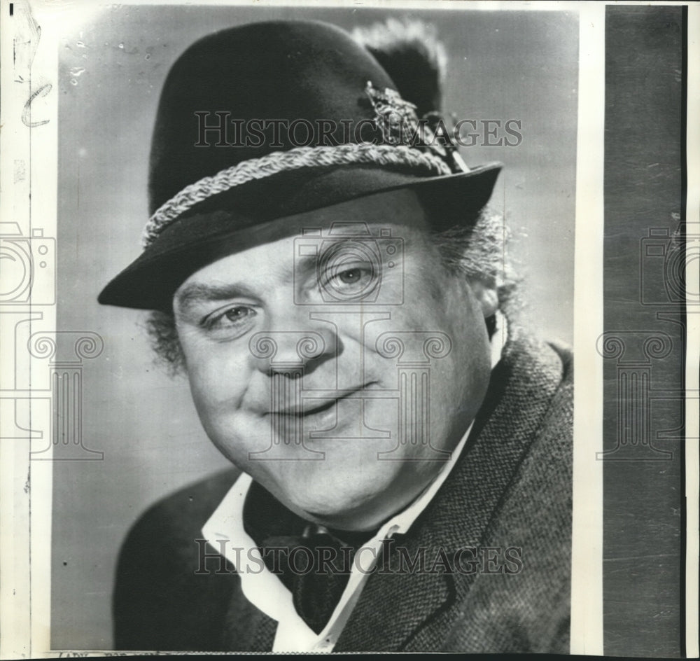 1971 Dan Blocker, actor on Bonanza. - Historic Images