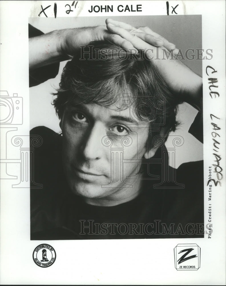 1985 Musician John Cale. - Historic Images