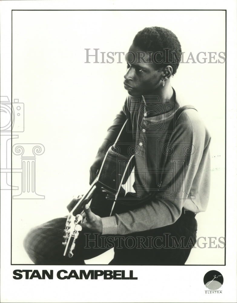 1987 Stan Campbell, entertainer and musician, Elektra - Historic Images