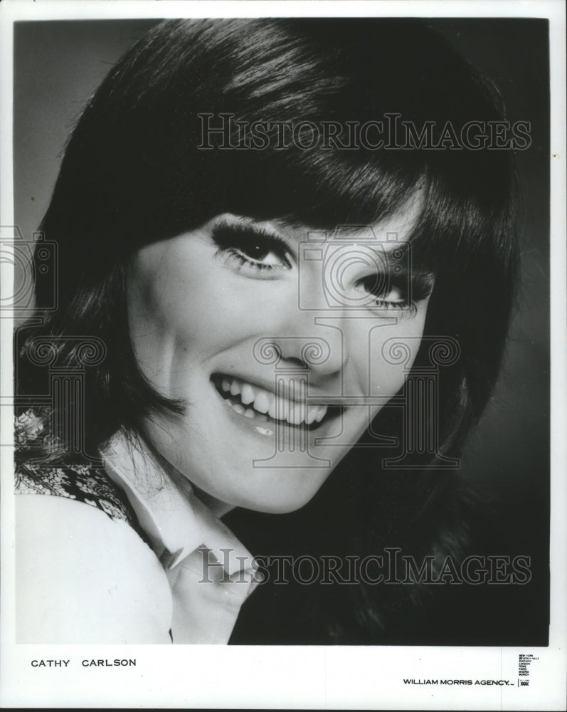 1971 Cathy Carlson, actress. - Historic Images