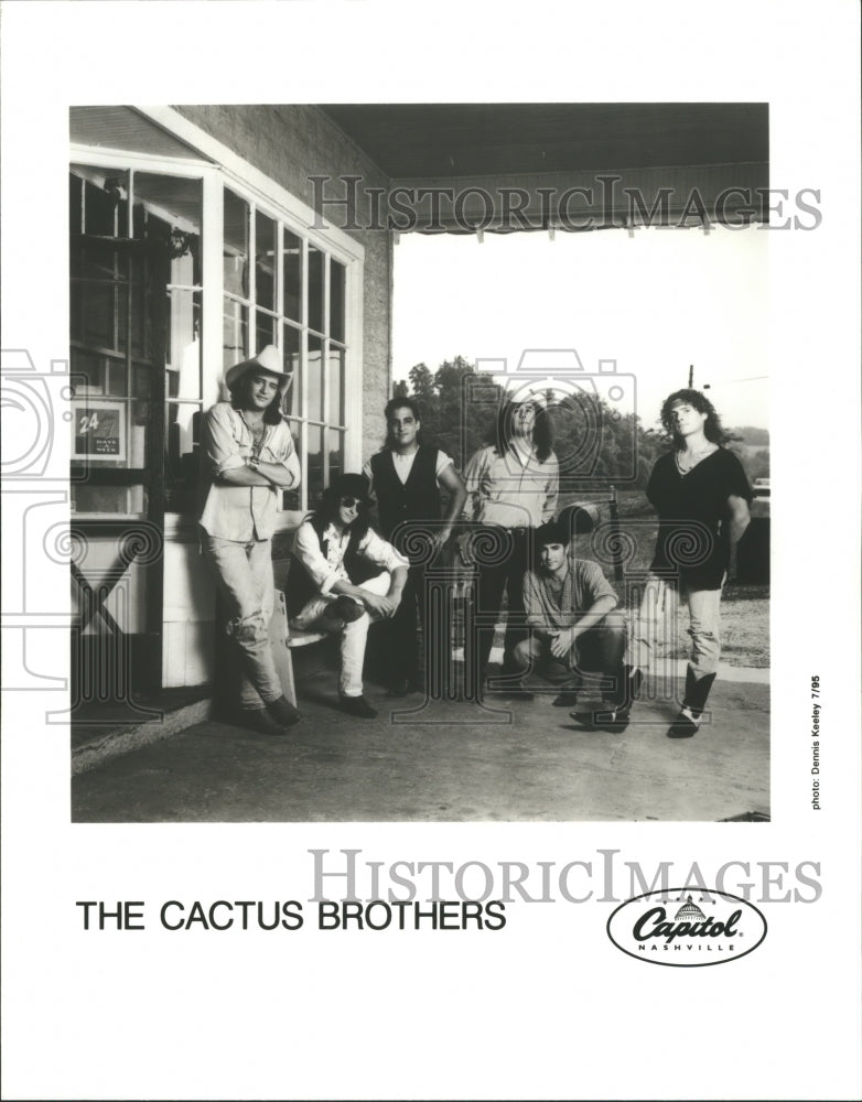 1995 The Cactus Brothers, country music band.-Historic Images