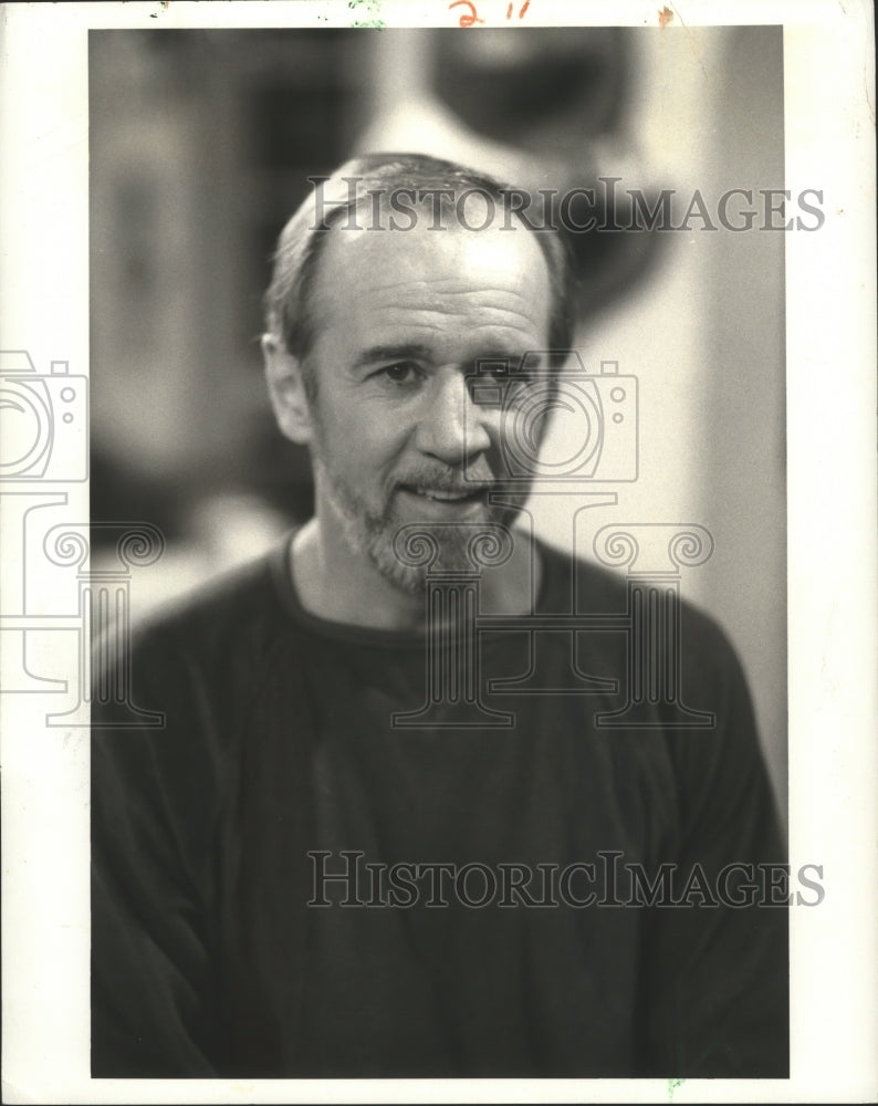 1985 Comedian George Carlin - Historic Images