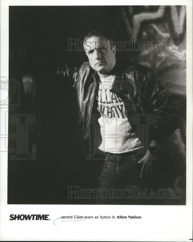 1989 Press Photo James Caan stars as Sykes in Alien Nation. - nop12164 - Historic Images