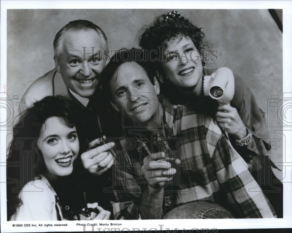 1993 Julia Campbell, Dakin Matthews & Robert Hays on Cutters, on CBS - Historic Images