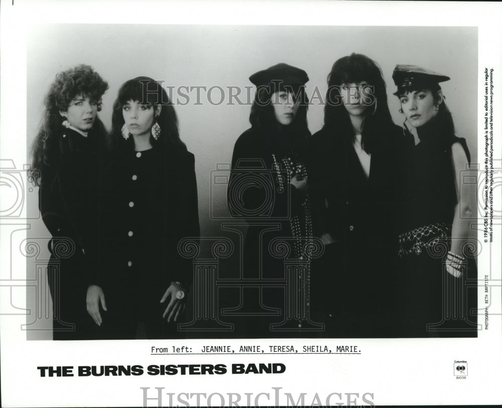 1986 &quot;The Burns Sisters Band&quot; Jeannie, Annie, Teresa, Sheila, Marie - Historic Images