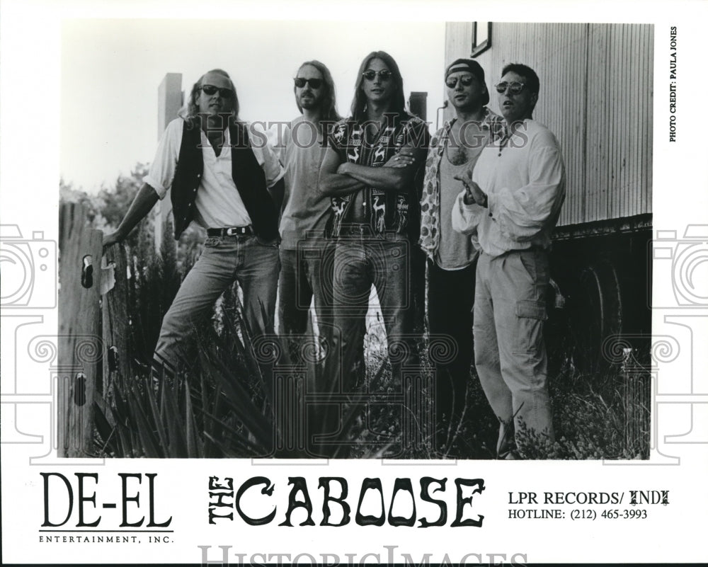 Rock band The Caboose for LPR Records/INDI. - Historic Images