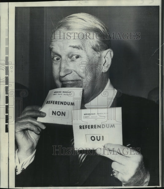 1969 Press Photo Maurice Chevolin, Comedian - nop12962- Historic Images