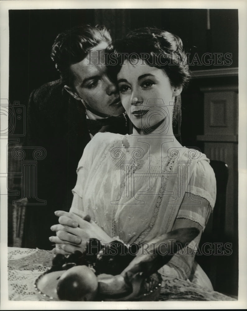 1960 Carl Reindel and Sandra Church in play &quot;Years Ago.&quot; - Historic Images