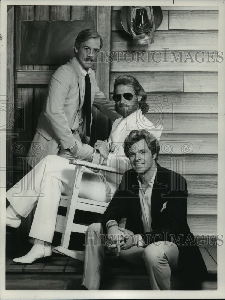 1994 Ben Masters, Michael Beck & Joseph Bottoms in Celebrity, on NBC - Historic Images