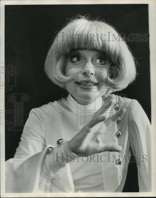 1975 Carol Channing, actress - Historic Images