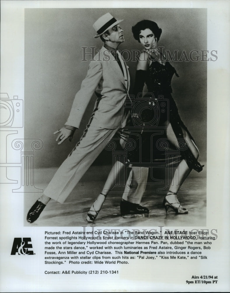 1994 Fred Astaire and Cyd Charisse in &quot;The Band Wagon&quot; on A&amp;E - Historic Images