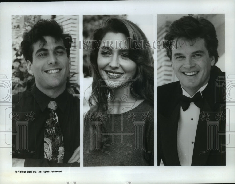 1993 Press Photo Jonathan Penne and co-sarts on comedy series "Grapevine" - Historic Images