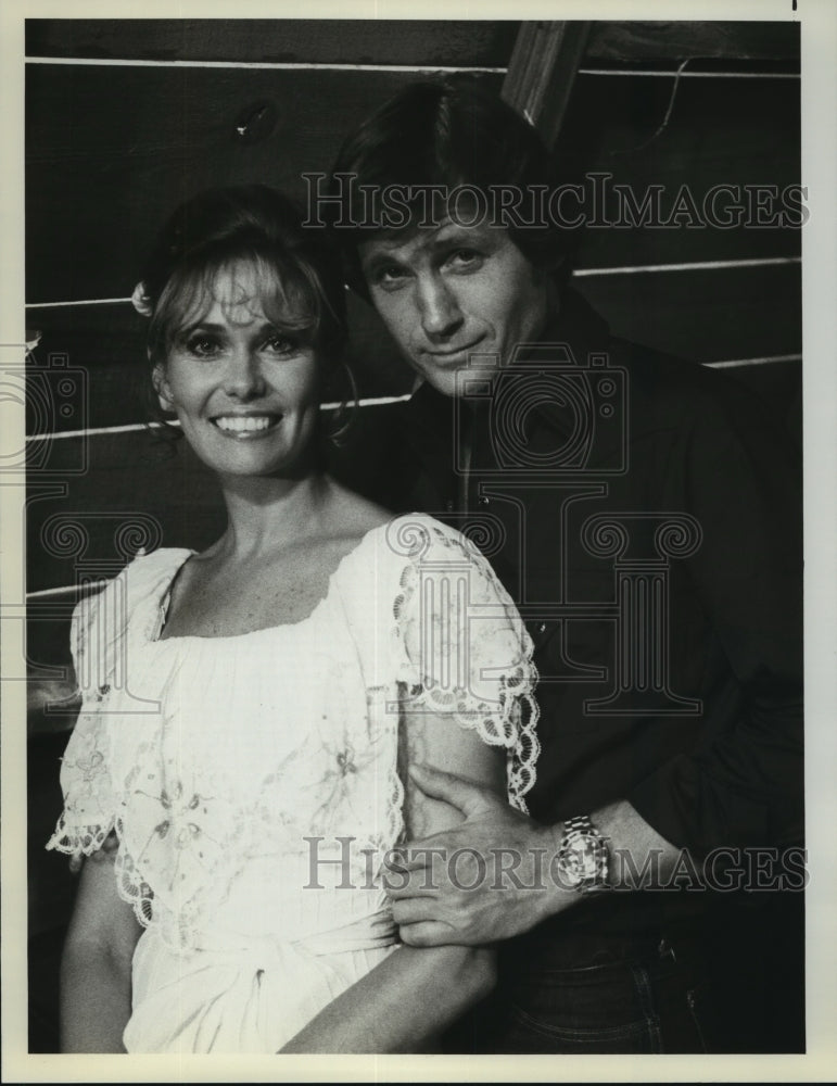 1981 Barbara Rucker and Phil Clark on &quot;Texas&quot; - Historic Images