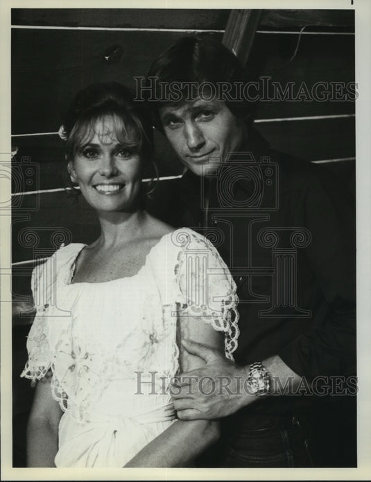 1981 Barbara Rucker and Phil Clark on "Texas" - Historic Images
