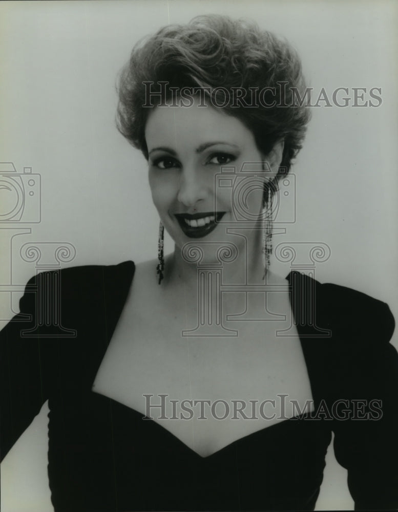 Press Photo Opera singer Kristine Ciesinski. - Historic Images