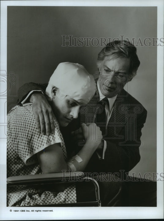 1991 "Aftermath: A Test of Love" - Denis Heames, Richard Chamberlain - Historic Images