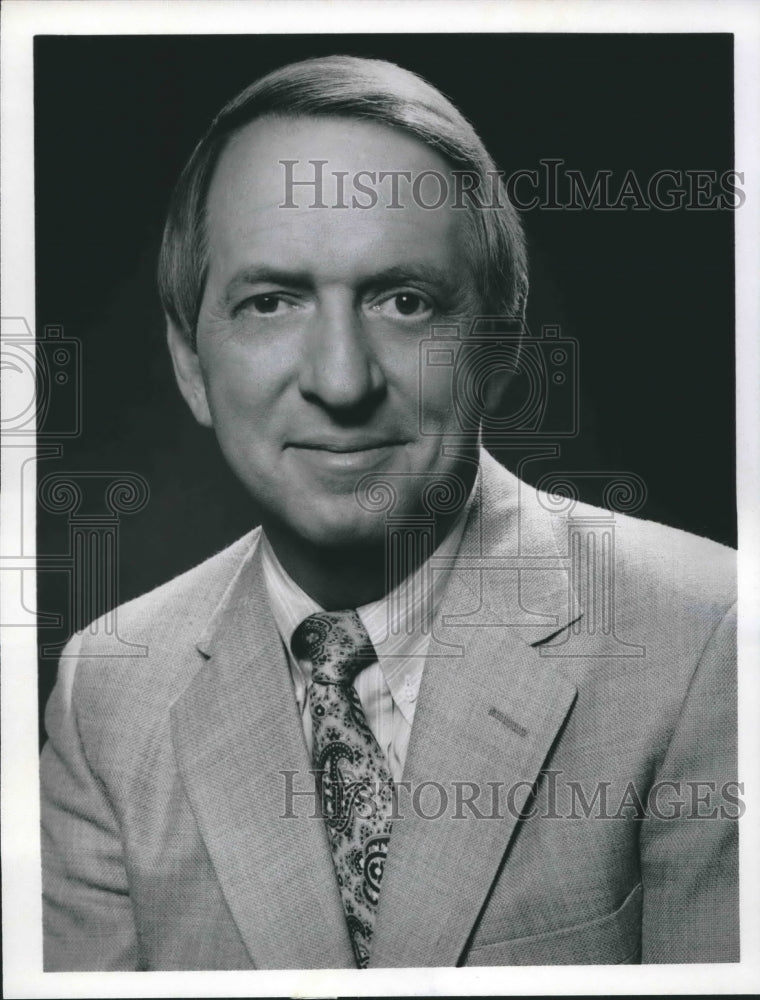 1981 Press Photo &quot;Good Morning America&quot; - John Coleman, Weather Forecaster-Historic Images