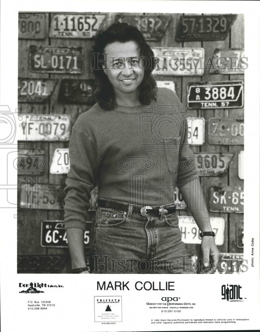 1995 Mark Collie, country singer, songwriter and musician. - Historic Images
