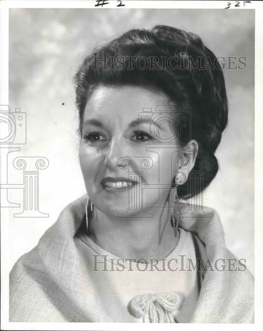1970 Press Photo Audrey Childress, Professional Photographers of Louisiana.-Historic Images