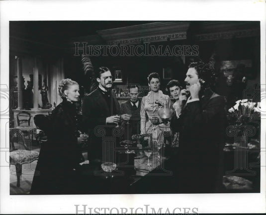 1979 Scene from "The Best of Families," with Stephen Collins. - Historic Images
