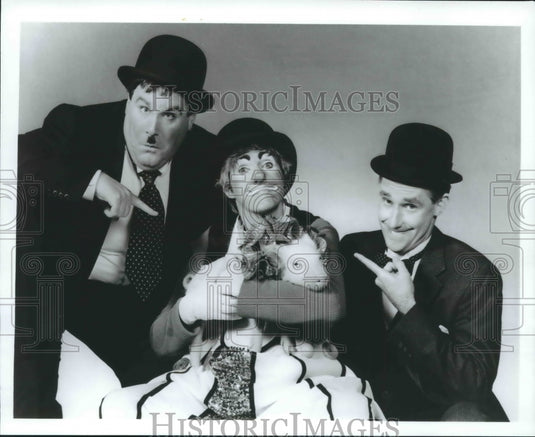 1990 Press Photo "Fourteenth Annual Circus of the Stars" Guests CBS TV Special - Historic Images