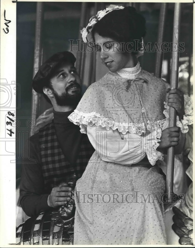 1981 Scene from &quot;Carousel&quot; at University of New Orleans Arts Center - Historic Images