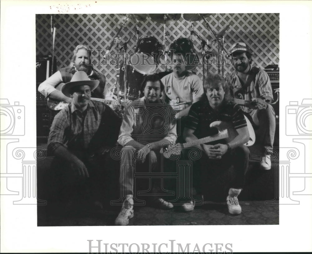 1989 COD Band, Bert Burns, Kan Ratcliff, James Blackwell - Historic Images