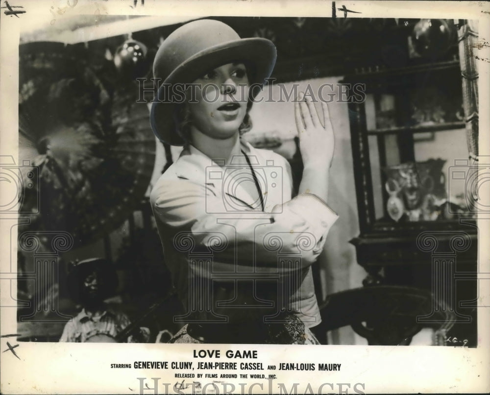 1961 Genevieve Cluny stars in &quot;Love Game,&quot; Films Around the World - Historic Images