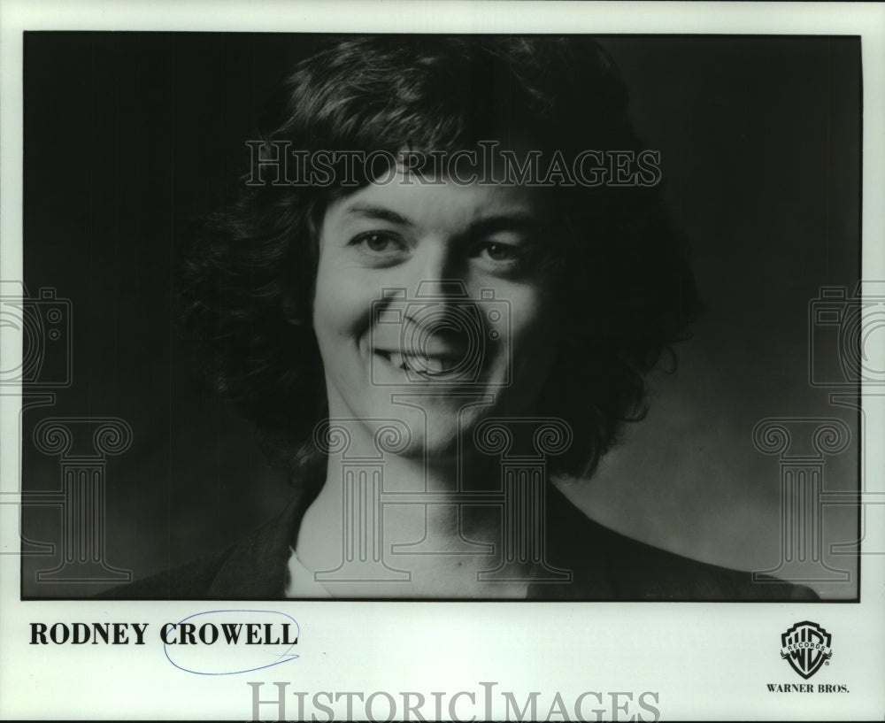 Rodney Crowell, country rock singer, songwriter and musician. - Historic Images